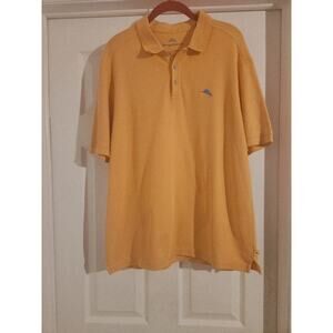 Tommy Bahama Men's Polo Orange XL